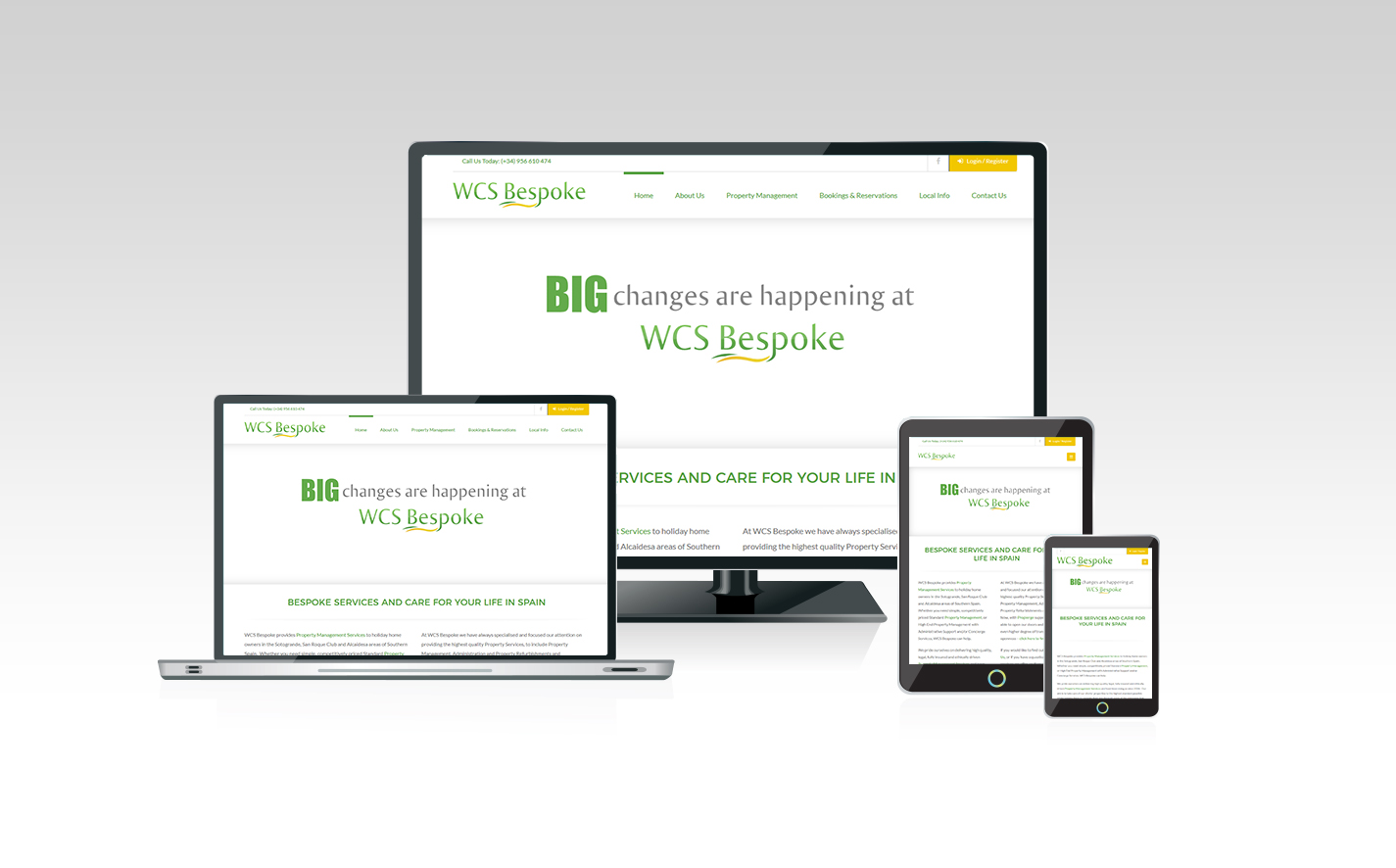 New WCS Bespoke website now Live